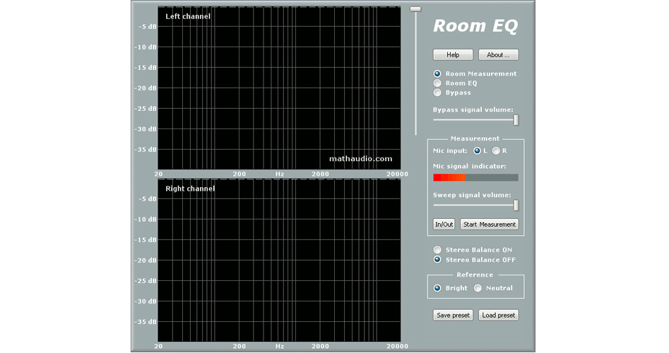 Utiliser le plugin MathAudio Room EQ avec Foobar2000